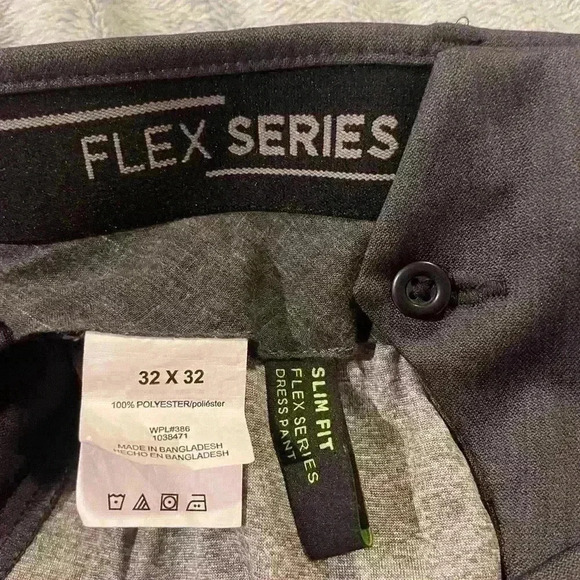 Men’s Dark Gray Flex Series Slacks - Picture 3 of 3